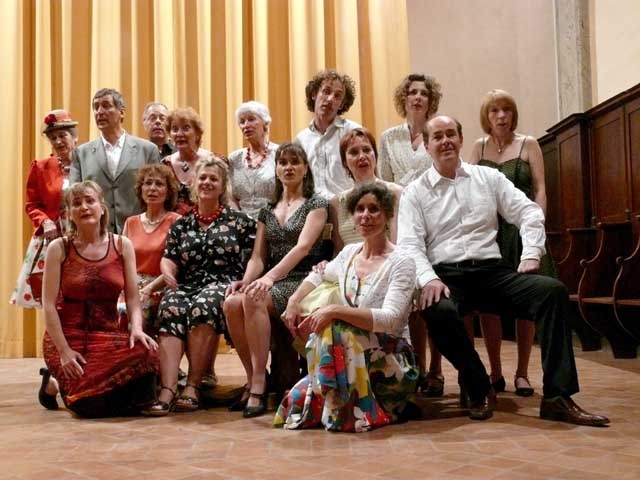Atelier d’art lyrique d’Embrun, les solistes en "Spectacle d’opérette", 2008 