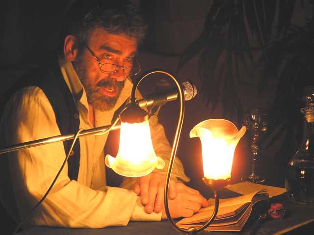 Yves Lamont, comédien, dans des textes de Baudelaire