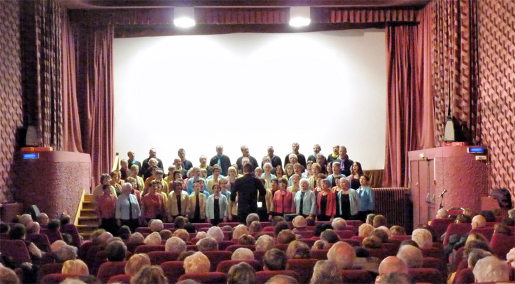 Chorale le Bois de Saint Jean, salle du Royal janvier 2011