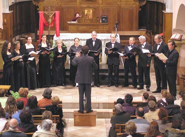 Gap, ensemble vocal Cantabile, concert à l’église des Cordeliers