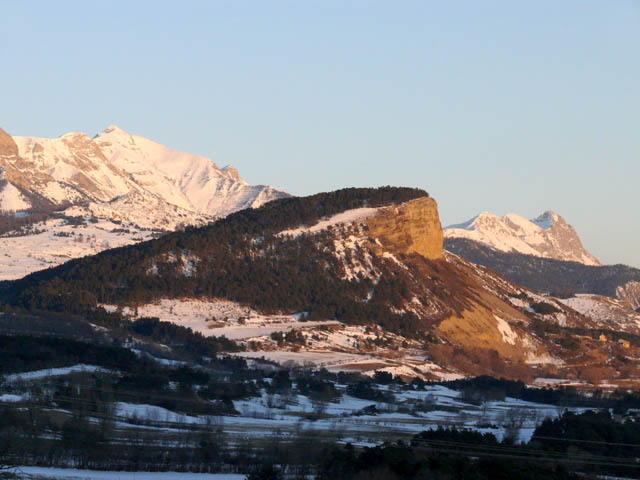 le Chapeau de Napoléon, 1 412 m