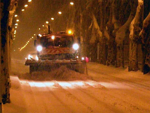 Déneigement à Gap