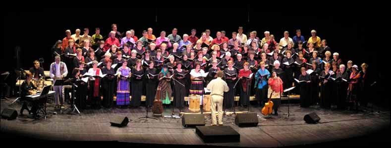 Gap, Chorale des Cordeliers, "Musiques des Amériques" (partie 1, Amérique du Sud)