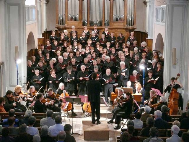 Choeur régional A Coeur Joie Provence Alpine et orchestre Opus, concert à Gap (2008)