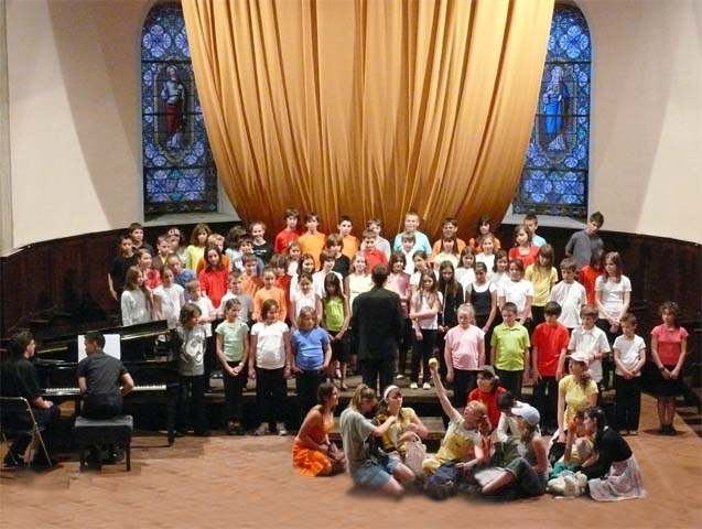 chorales jeunes 2008, ENMD de Gap, «&nbsp;Atchafalaya&nbsp;» d’Isabelle Aboulker