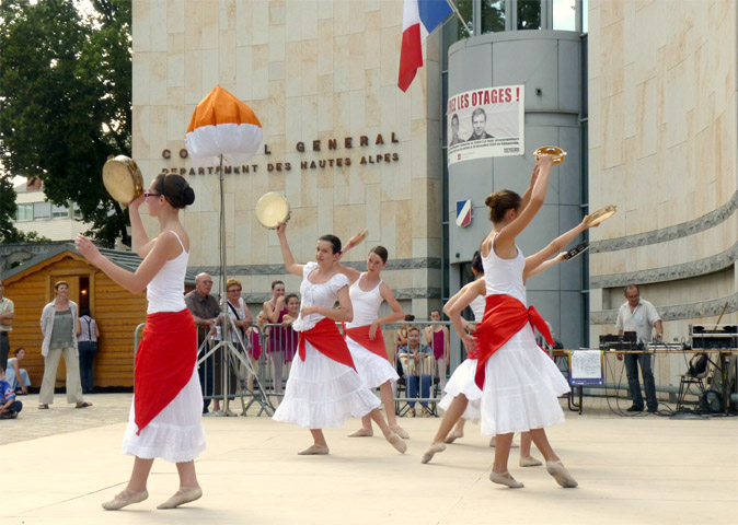 Fête de la musique 2011, Gap&nbsp;: une des classes de danse du conservatoire