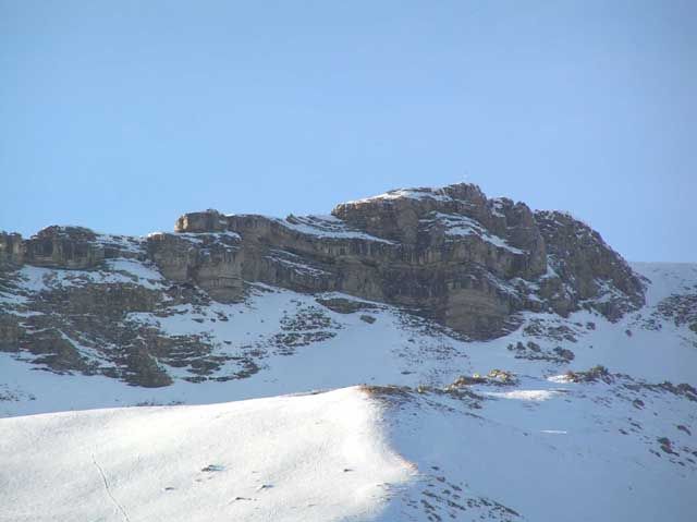 Pic de Gleize (2 159 m), au dessus de Gap (Hautes-Alpes)