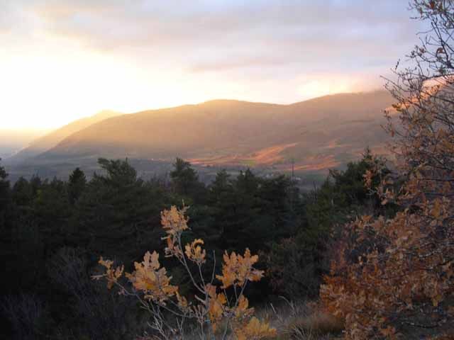 Haut Buech en automne