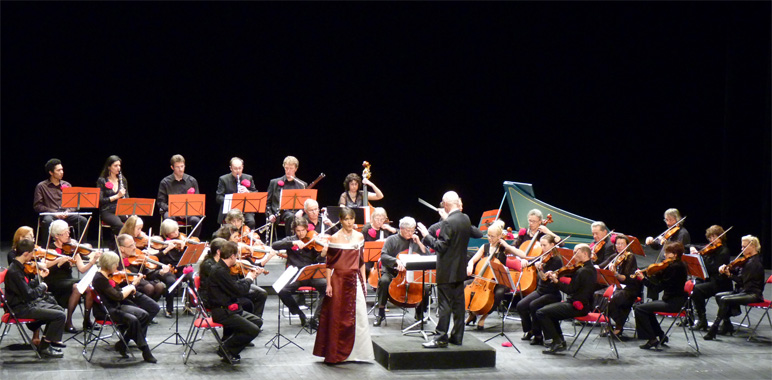 Opus - Orchestre des Alpes du sud, direction Jean-François Héron, soliste lyrique Valérie Delong (concert du Nouvel an 2011)