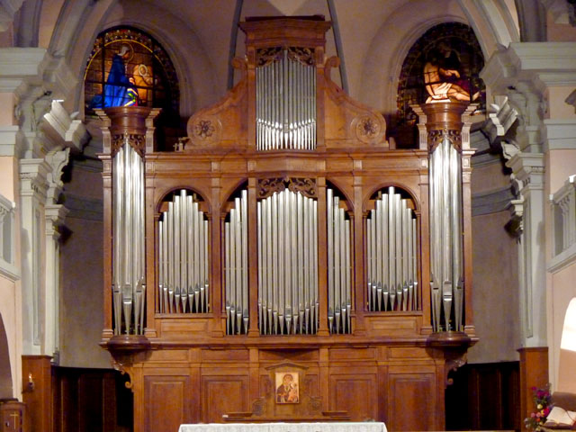 Gap, église des Cordeliers&nbsp;: orgue Yves Cabourdin