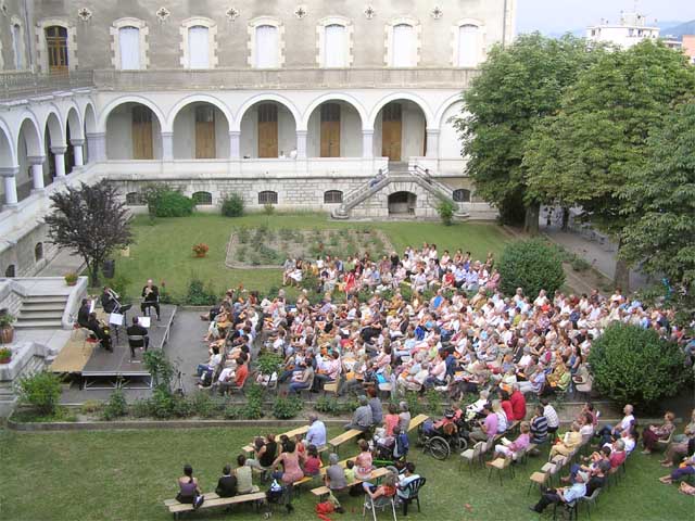 Gap, les Lundis de la Providence (dans le jardin du couvent de la Providence)&nbsp;: le Quintette de cuivres Mistral 