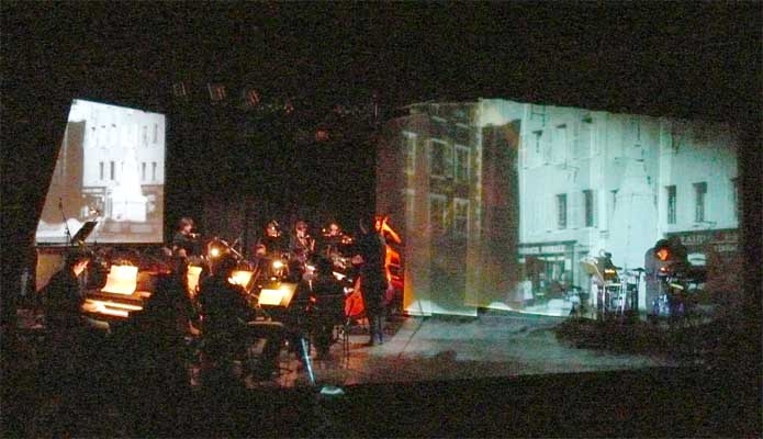 "Le songe de Maurice", ciné-musiques spectacle pluri-artistique (Gap, CMCL, 01/12/2007)