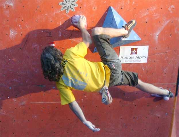 Sylvain Millet, Coupe de France de bloc, "Gap Capitale Nature" du 15 au 24 juin 2007