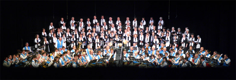 Concert de la Sainte-Cécile 2008 au Cube (espace culturel polyvalent de Gap)