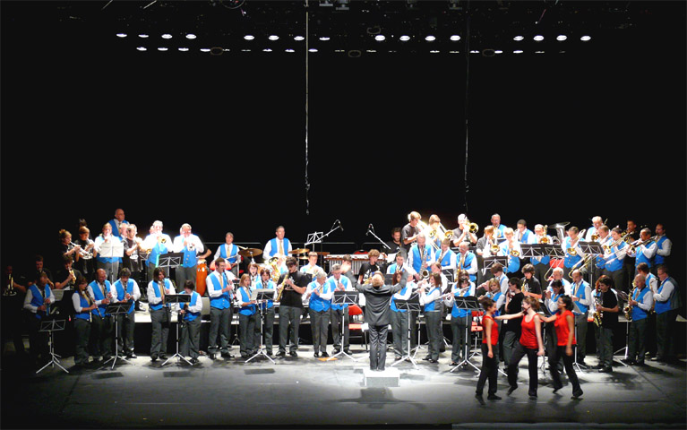 Final du concert de la Sainte-Cécile 2009, au Quattro