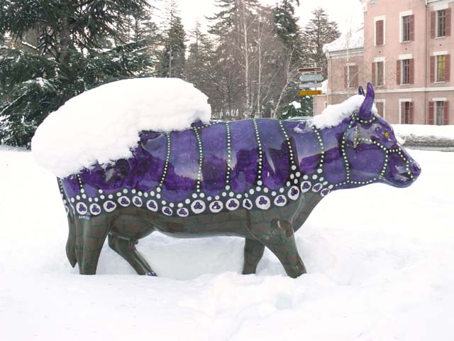 Gap&nbsp;: Agläé (orthographe de l’artiste), "La parade des vaches" de Jean-Luc Somson, 2005
