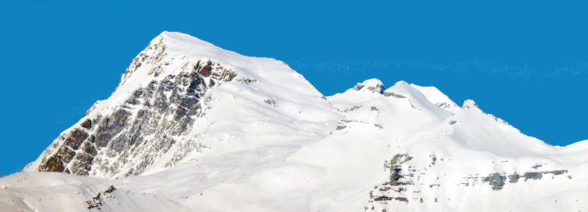 Le Vieux Chaillol (3 163 m), versant sud, le 8 mars 2010