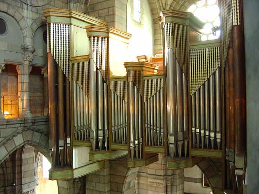 Grand orgue Jean Dunand de la cath�drale de Gap (Hautes-Alpes)