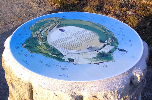 Table d'orientation de Sigoyer (Hautes-Alpes)