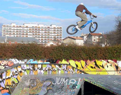 BMX au skate park de la Blache  Gap